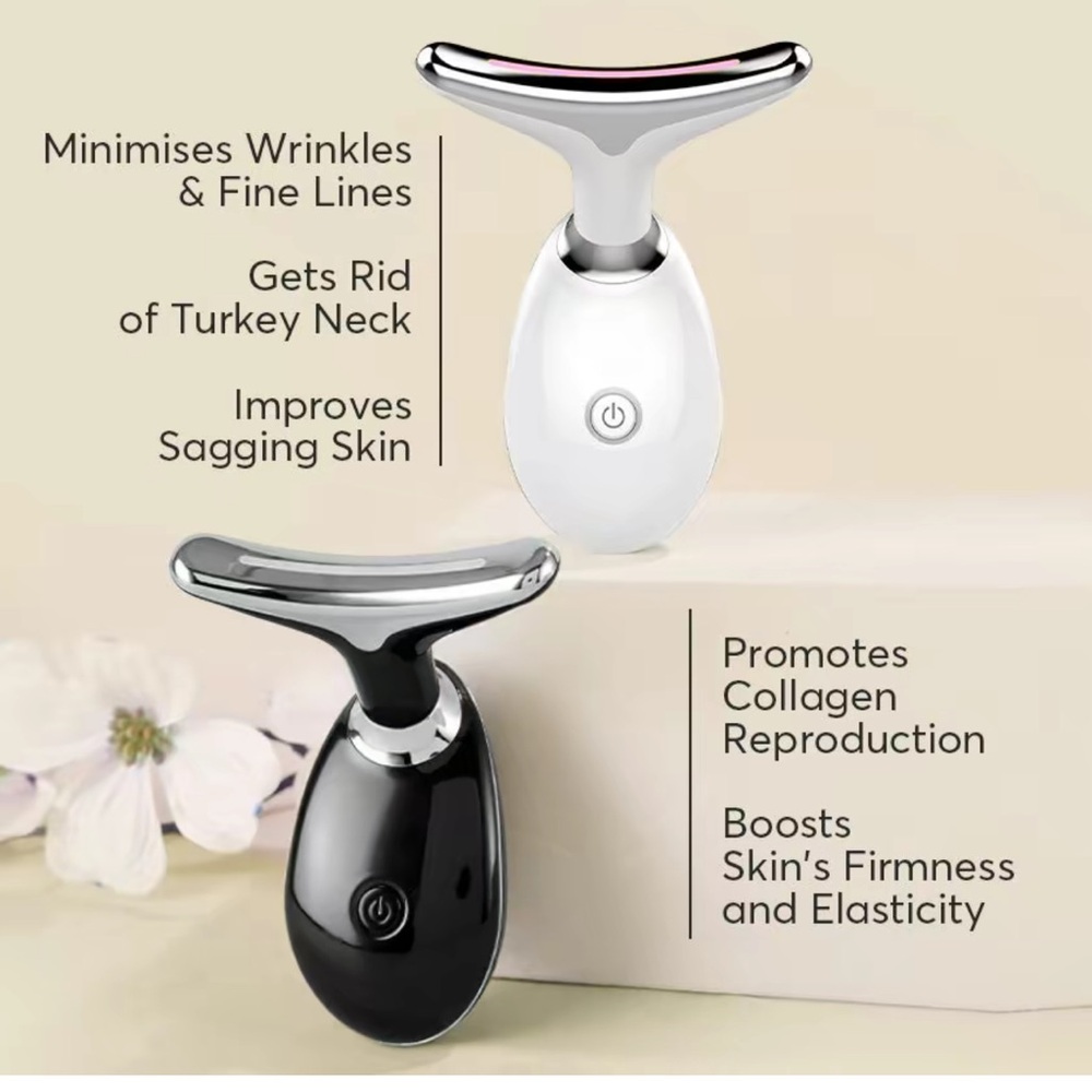 LED skin therapy wand. 7 color LED handheld device. USB and user guide included.